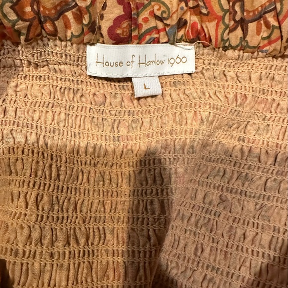House of Harlow 1960 Smocked Skirt - Picture 4 of 4